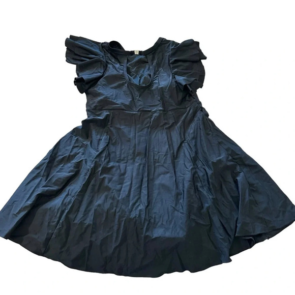 Smismivo women's black XL modest one piece bathing suit dress - Picture 2 of 4